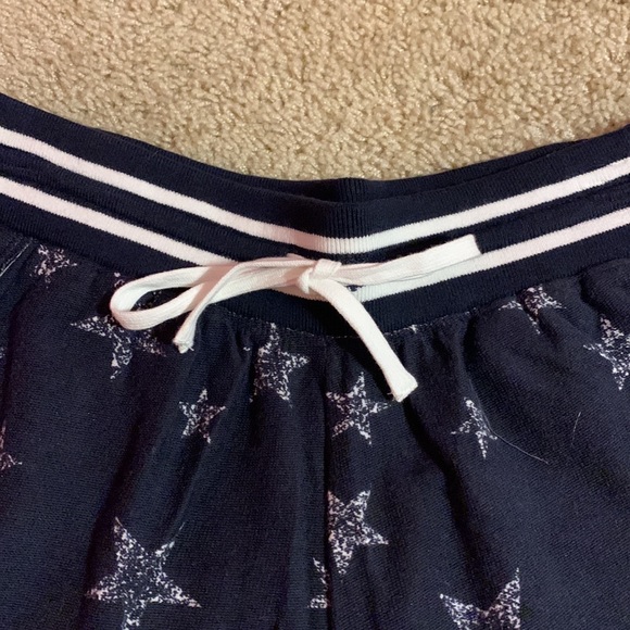 Splendid Navy Blue Heritage Star Print Lounge Shorts Medium - Picture 6 of 14